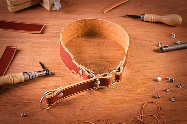 Lederhalsband von www.schönende.de