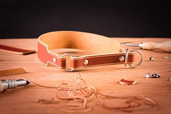 Lederhalsband von www.schönende.de